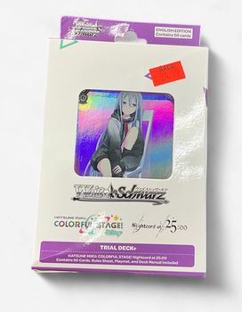 Weiss Schwartz TCG: Hatsune Miku: Colorful Stage! Collected at 25:00 Trial Deck