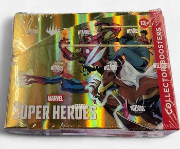 Magic Marvel superheroes collector booster box