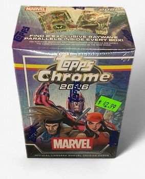 2026 Topps chrome Marvel hobby blaster box