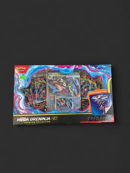 Pokémon chaos rising mega greninja ex premium collection