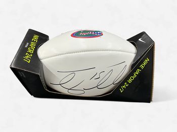 UF Gators Tim Tebow Autographed Football