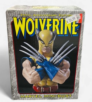 25th Anniversary Edition Wolverine Marvel Mini-Bust