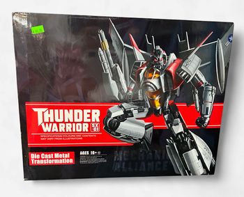 Thunder Warrior SX-01 Die Cast Metal Transformation
