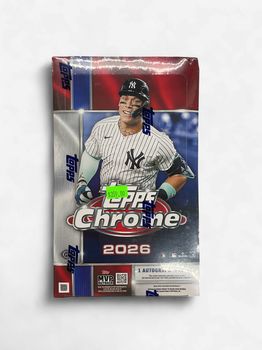 2026 Topps Chrome Baseball Hobby Boxes