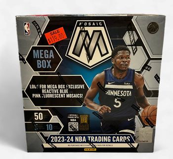 Panini Mosaic 2023-24 NBA Trading Cards Mega Box