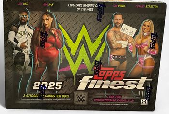 Topps Finest 2025 WWE Trading Cards