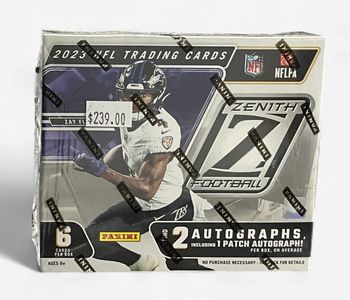 Panini Zenith Football 2023 NFL Trading Cards