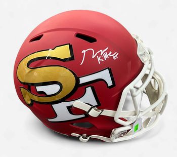 George Kittle Autographed Full Size SF 49ers Replica Beckett COA