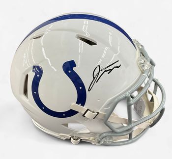 Jonathon Taylor Autographed Full Size Indianapolis Colts Replica Fanatics COA