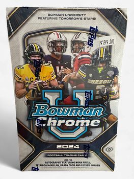 Topps Bowman U Chrome 2024 Football Trading Cards