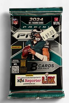 Panini Prizm 2024 NFL Trading Cards Hobby Pack Panini Prizm 2024 NFL Trading Cards Hobby Pack