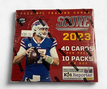 Panini Score 2023 NFL Trading Cards