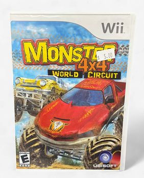 Wii Monster 4 x 4 World Circuit Game