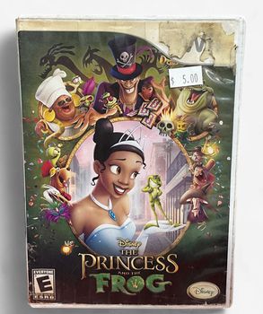 Wii Disney The Princess and the Frog Game
