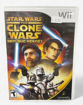 Wii Star Wars The Clone Wars Republic Heroes