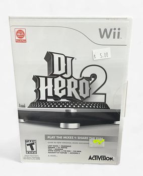 Wii DJ Hero 2 Game