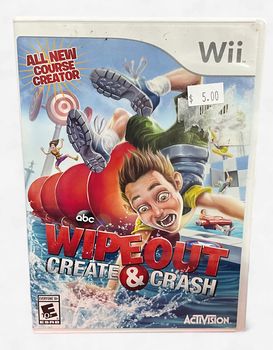 Wii ABC Wipeout Create & Crash Game