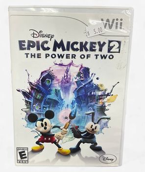 Wii Disney Epic Mickey 2 The Power of Two Game
