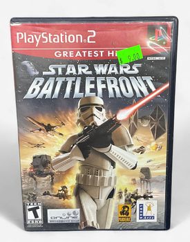 PS2 Greatest Hits Star Wars Battlefront Game