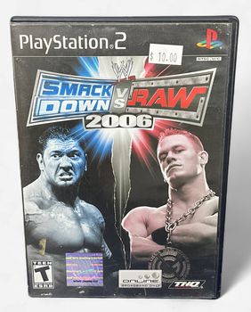 PS2 Smack Down vs. Raw 2006 Game