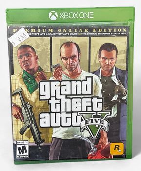 Xbox One Grand Theft Auto V Game