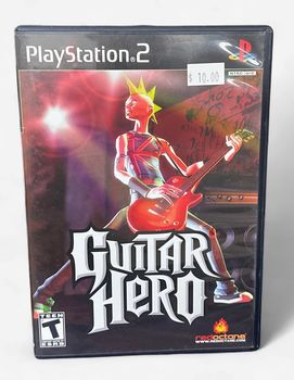PS2 Guitar Hero Game