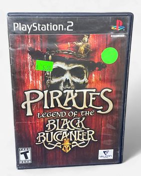 PS2 Pirates Legend of the Black Buccaneer Game