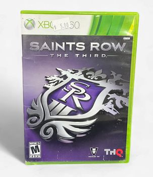 Xbox 360 Saints Row The Third Game