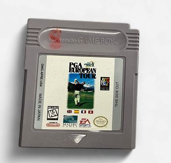 Nintendo Gameboy PGA European Tour Game