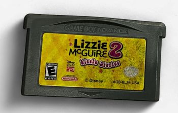 Gameboy Advance Lizzie McGuire 2 Lizzie Diaries Game