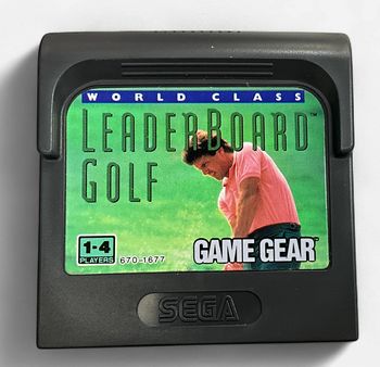 Sega Leaderboard Golf Game