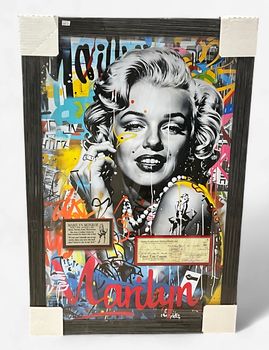 Marilyn Monroe Framed Lithograph Print