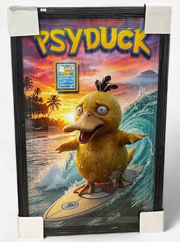 Psyduck Framed Print