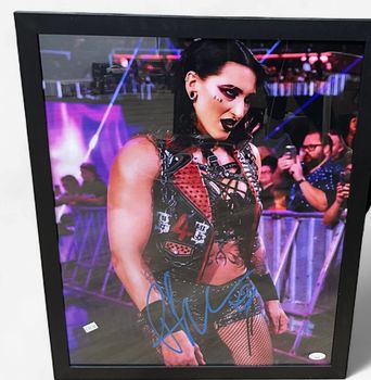 Rhea Ripley Autographed Photo JSA COA