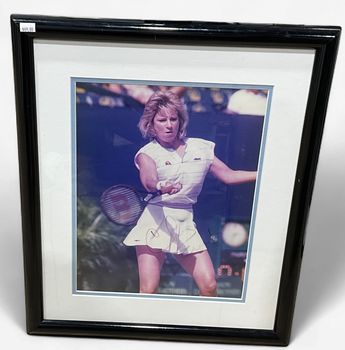 Chris Evert Autographed Photo Beckett COA