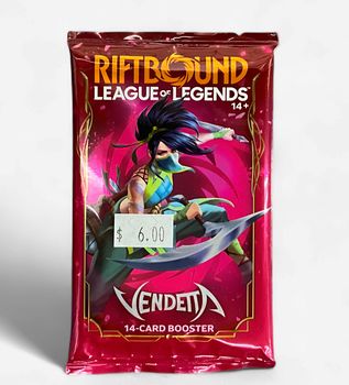 Riftbound League of Legends Vendetta Booster Pack