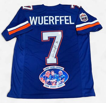Danny Wuerffel Signed Legends Jersey