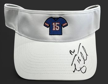 Tim Tebow Legends Signed Visor- Player Worn