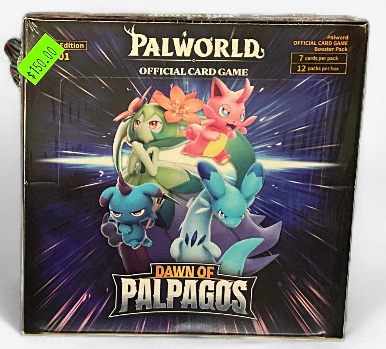 Palworld dawn of Palpagos booster box