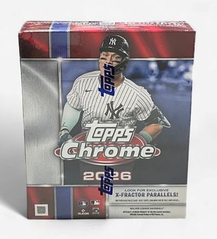 Topps Chrome 2026 Baseball Mega Box