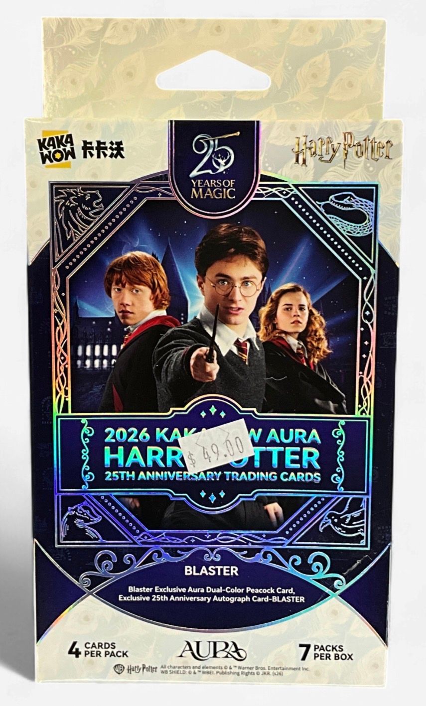 2026 Harry Potter Kakawow Aura Hobby Box