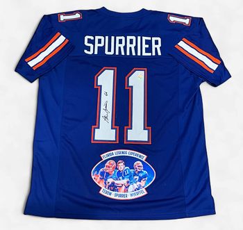 Spurrier Signed Legends Jersey