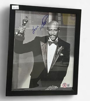 Louis Gossett Jr. Autographed Framed Photo Beckett COA