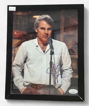 Steve Martin Autographed Framed Photo JSA COA