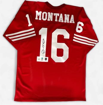 SF 49ers Joe Montana Autographed Jersey w/ COA