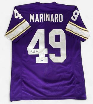 Minnesota Vikings Ed Marinaro Autographed Jersey w/ COA