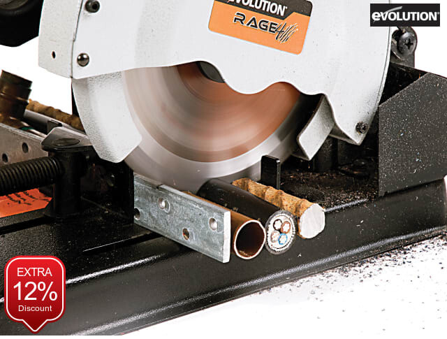 EVOLUTION RAGE-4 MINI CHOP SAW 185mm 1250W