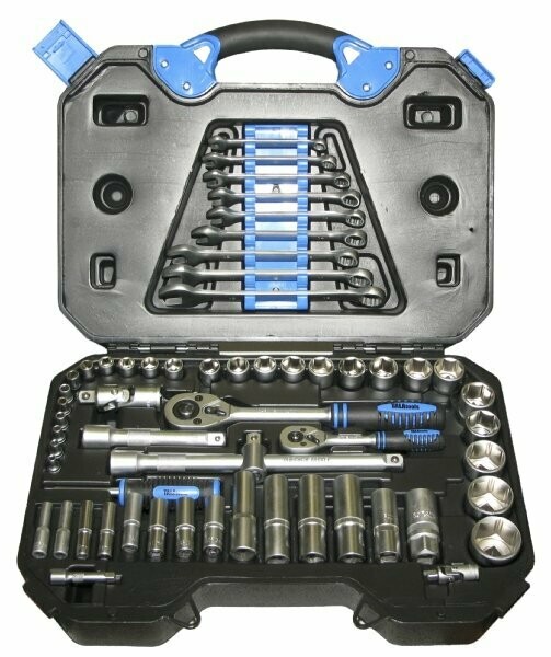 TALA 58 PIECE 1/4in & 1/2in DRIVE SOCKET SET TALA 58 PIECE 1/4in & 1/2in DRIVE SOCKET SET