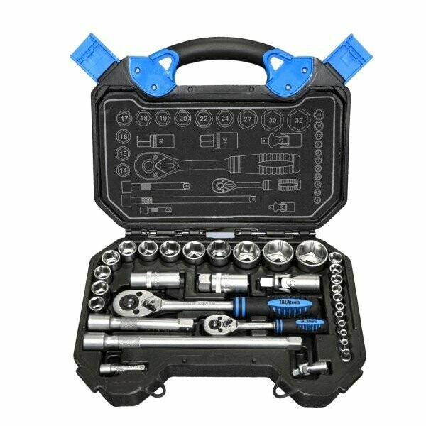 TALA 32 1/2 TALA 32 1/2" & 1/4" PIECE DRIVE SOCKET SET