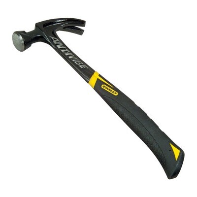 STANLEY FATMAX - STA151275 Antivibe All Steel Curved Claw Hammer 450g (16oz)